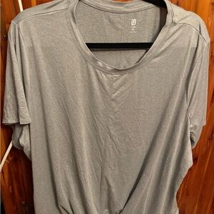 Ideology Heather Gray Tee 4X